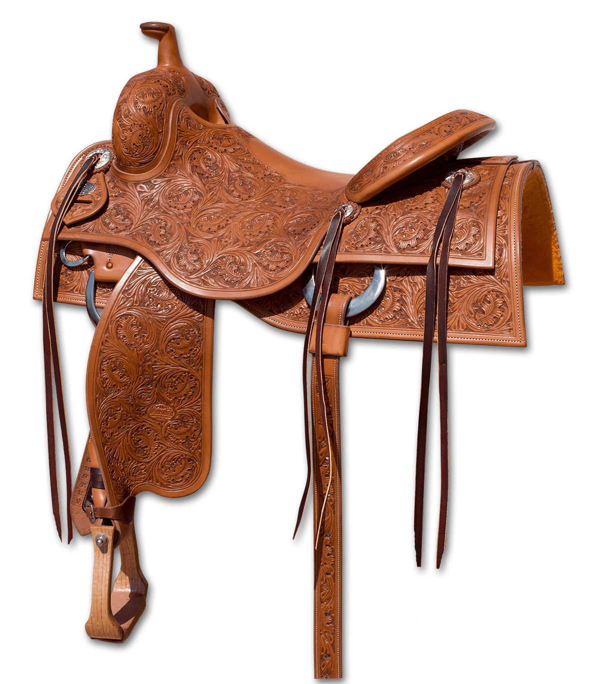 SS Ranch Cutter by Superior Saddlery Andy Mashke full tooled